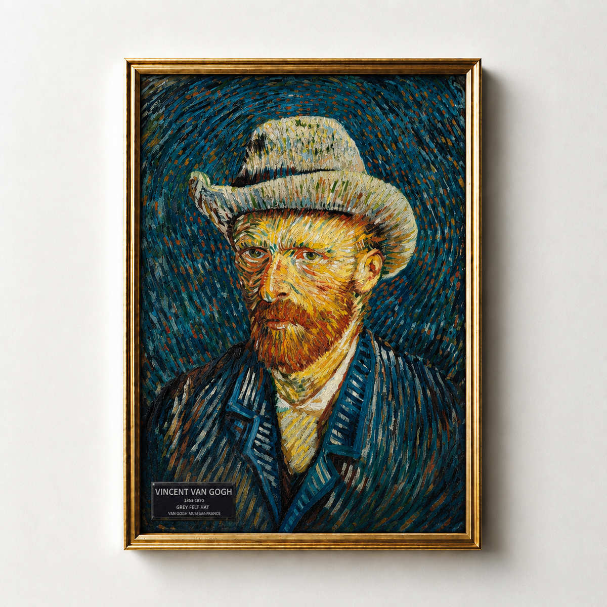 Grey Felt Hat — Vincent van Gogh