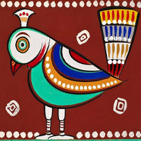 Bird with Two Fish