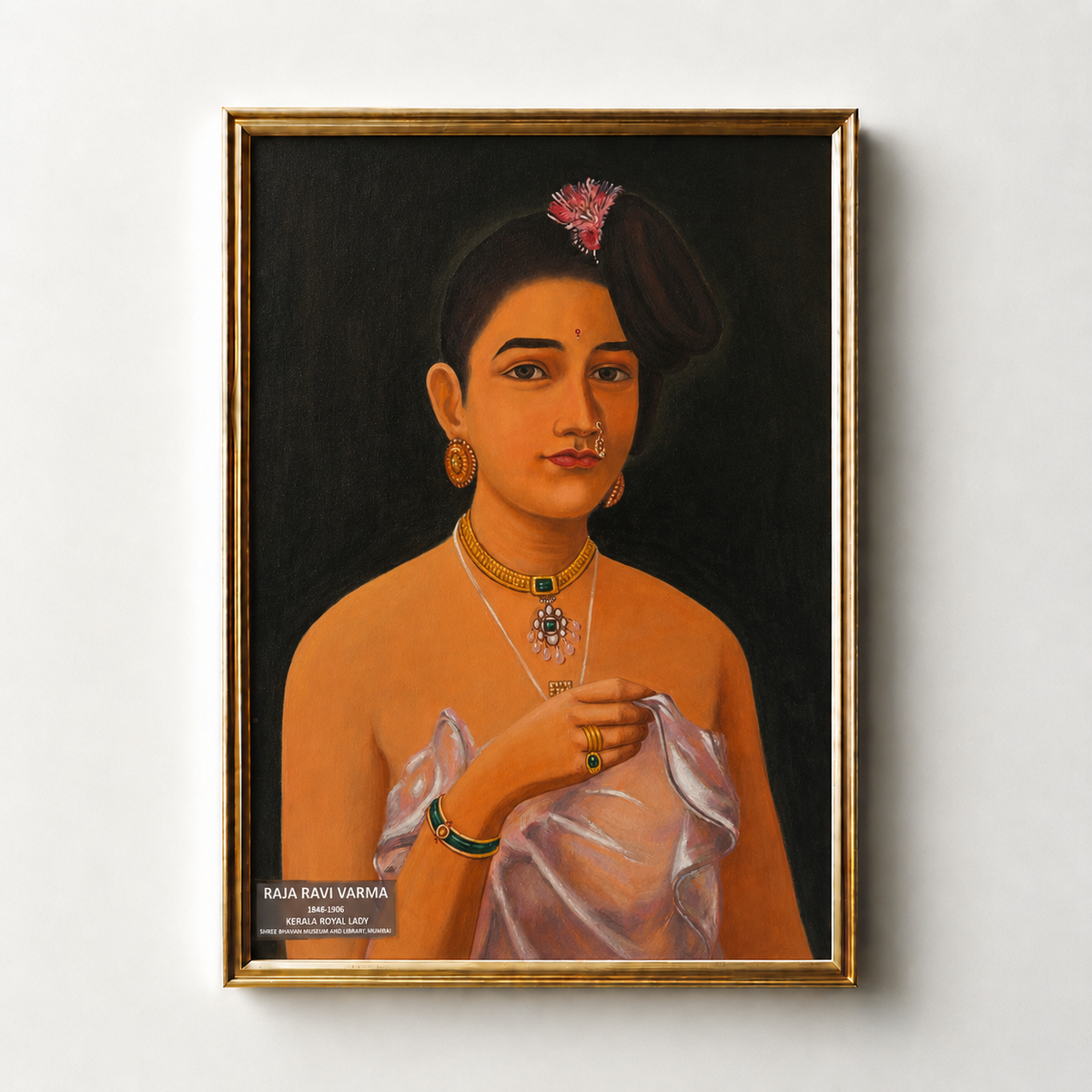 Kerala Royal Lady — Raja Ravi Varma