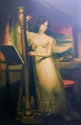 Lady With A Harp