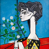 Jacqueline with Flowers