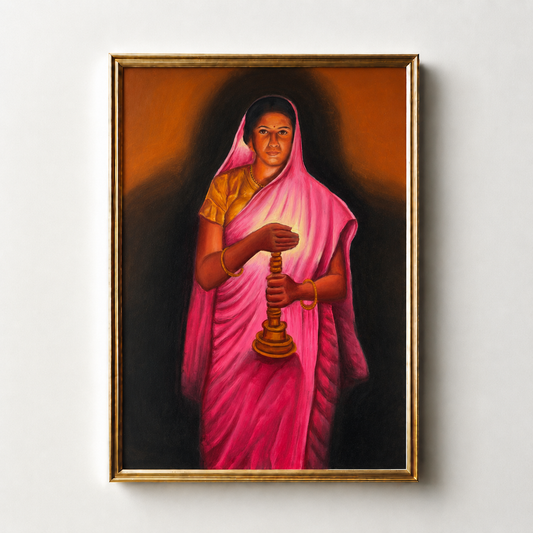 Glow of Hope — Raja Ravi Varma